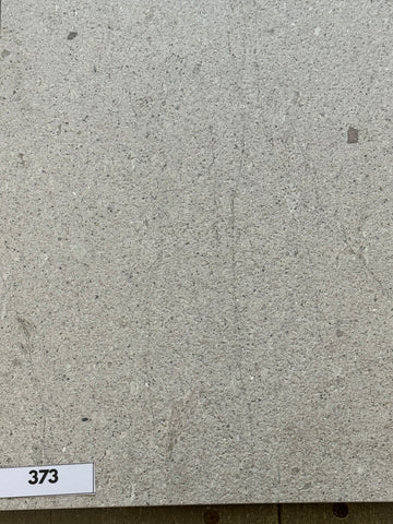 Limestone Grigio Brushed/ LeatherFinish 600x600x15.Lot 373