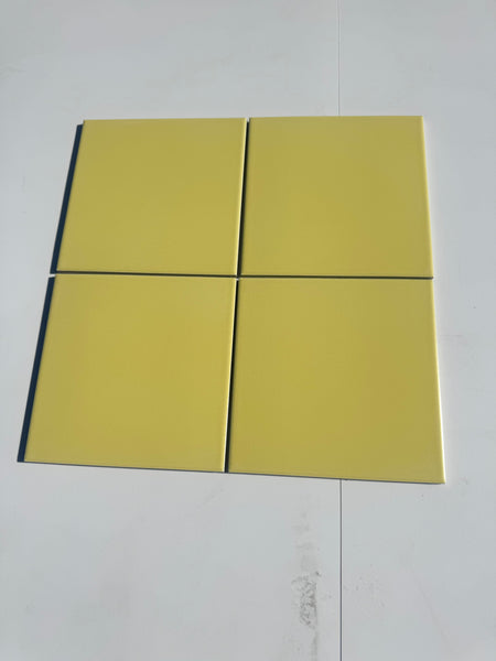 Yellow Porcelain  Floor nd Wall Tile 200x200x10