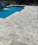 Travertine Silver Renzo  Premium Pavers 610x406x30 per m2