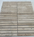 Travertine Natural Stone Bamboo on sheets.