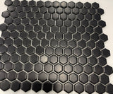 Black Hexagon mosaic sheets