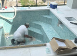 Mocha Bianco Marble Pool Pavers 610x406x30