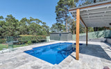 Silver Travertine Tumbled Premium  Paver 610x406x30 per m2