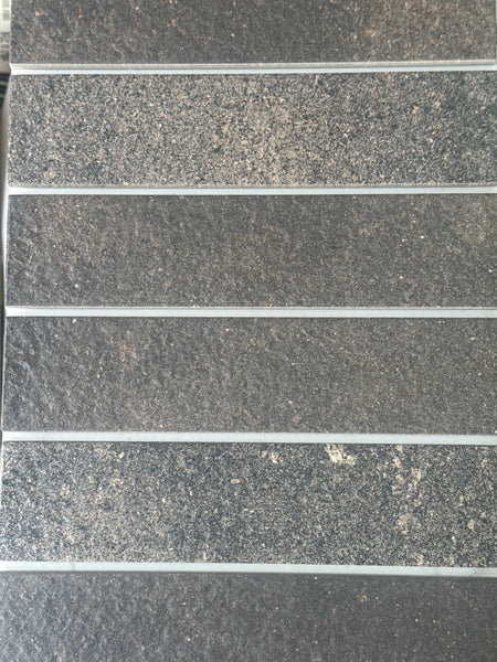 Rustic Brown Porcelain Tile 300x70x10 Lot 433
