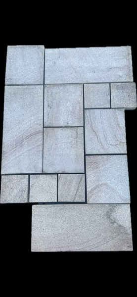 Sandy Yellow  Granite 60mm Pavers  Job Lot 424