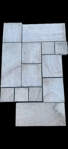 Sandy Yellow  Granite 60mm Pavers  Job Lot 424