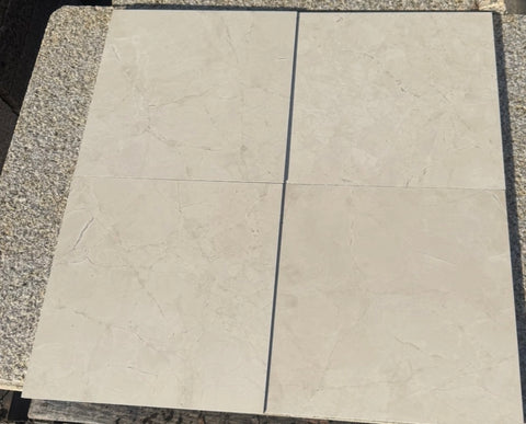 Crema Royal Marble Tile Honed 300x300x10