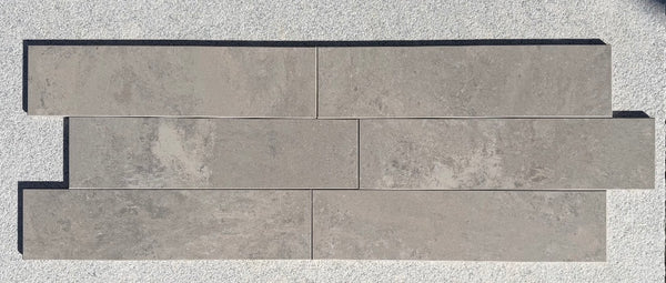 Marmo Grigio Polished / Bevelled Porcelain Tile 85x350x10 Lot 416