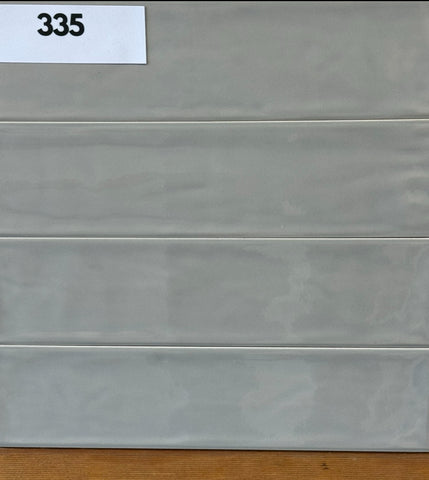 Subway Puter Gloss Wall Tile 300x75x10 Lot 335 Tile Auctions 