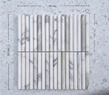 Carara Italian Marble  Feature Tiles on sheets. 440