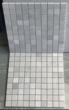 Marble grey Cinderella polished mosaics on sheets - Tile Auctions.