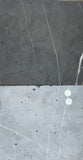 Pietra grey sandblasted 300x300x15 sealed and unsealed image