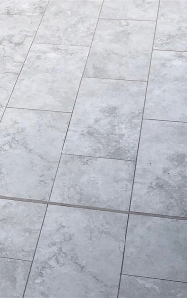 Travertine look Silver Grey from  Tile Auctionsf