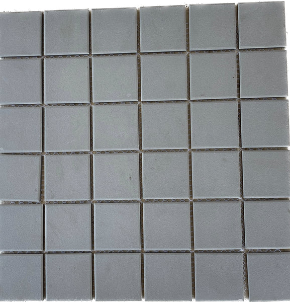 Cinca grey vitrified porcelain mosaic sheets 