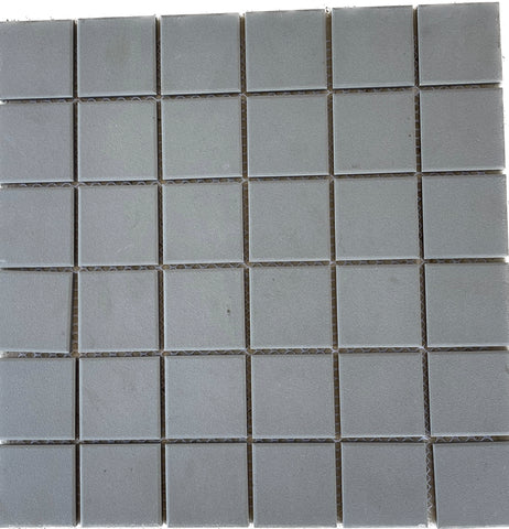 Cinca grey vitrified porcelain mosaic sheets 