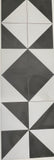 Black and white floor and wall tiles 200x200x10. Tile Auctions 