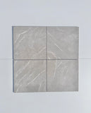 Porcelain marble matt grey tile 300x300x10 Lot 321 Tile Auctions