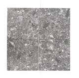Terrazzo Quartz look porcelain tile External P5 Grip finish 600x600x10 .Lot 327