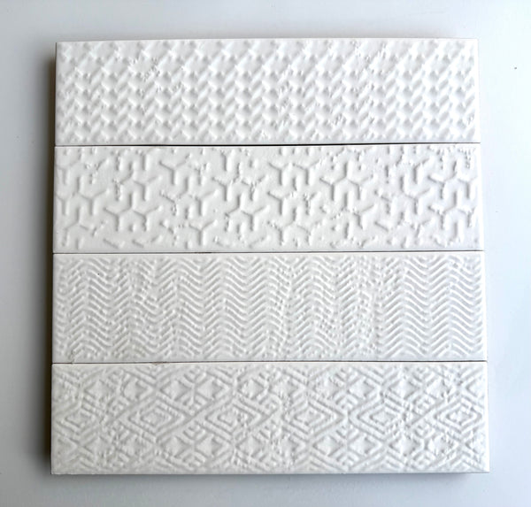 Subway Designer Range  Ceramic Tiles 300x75x10 lot 331 ,334 ,330
