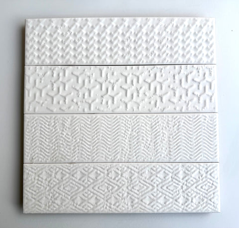 Subway Designer Range  Ceramic Tiles 300x75x10 lot 331 ,334 ,330