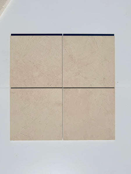 Crema Royal Marble Tile Honed 300x300x10 lot 362