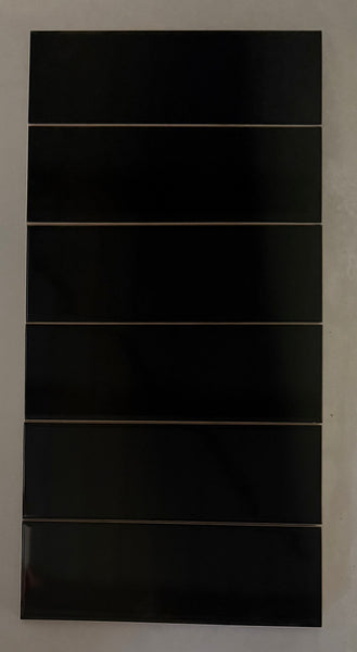 Black Gloss 300x100x10 Lot 441