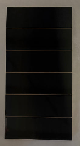 Black Gloss 300x100x10 Lot 441