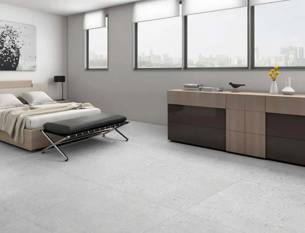 Element light Grey Matt Porcelain Tile 600x1200x10 Lot 518