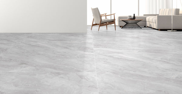 Orobico Grey lappatto Porcelain Tile 600x1200x10 Lot 519