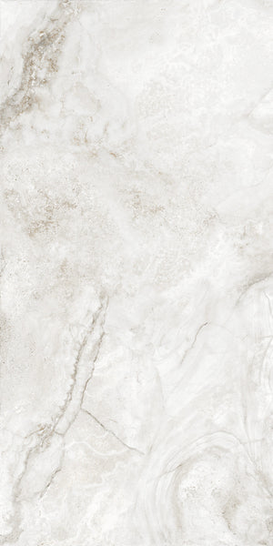 Kliff Bianco Polished Porcelain Tile 600x1200x10 Lot 520