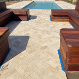 Premium Classic, Tumbled Travertine 201
