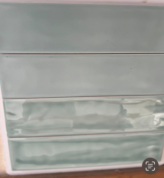 Jade Matt or Gloss Subway Tile 300x75x10 . Tile Auctions