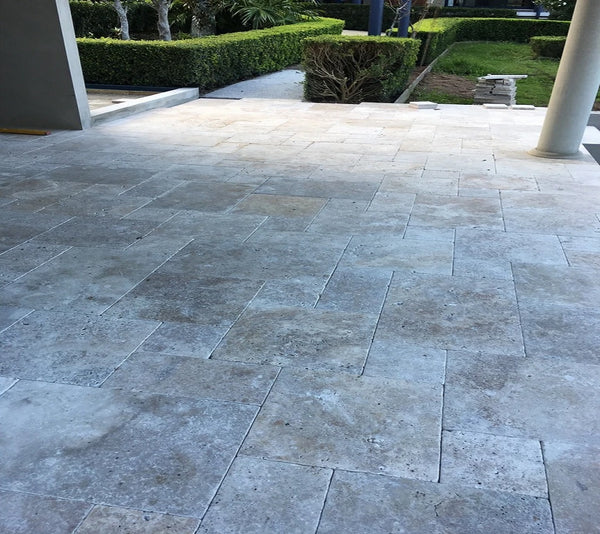 Travertine Tumbled  Persia Pavers 30mm