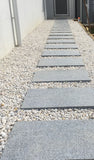 Platinum Silver Grey Granite flamed Pavers 600X400X30