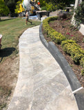 Travertine Silver Tumbled Paver