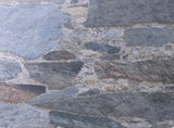 Stone look porcelain wall cladding