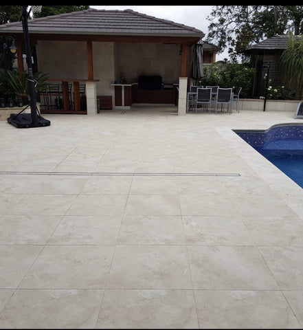 Classic Travertine Look Porcelain Tiles