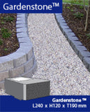 DIY Garden Stone Concrete Blocks and Caps 240x190x120.Price per each