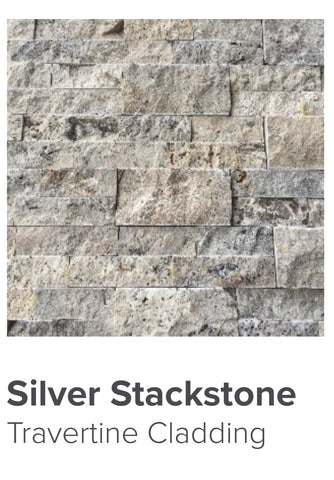 travertine siver stackstone