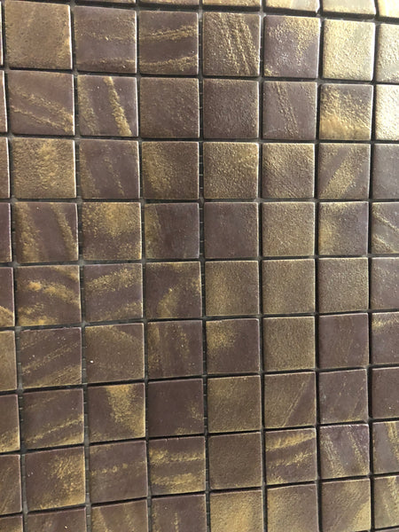 vidrepeur glass mosaic bronze gold