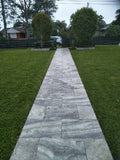 Travertine Silver Tumbled Paver