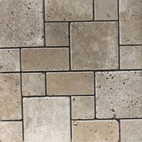 TRAVERTINE  TUMBLED MOSAIC SELECTION