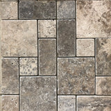 TRAVERTINE  TUMBLED MOSAIC SELECTION