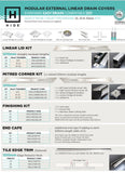 Hide New Linear Drain Specifications