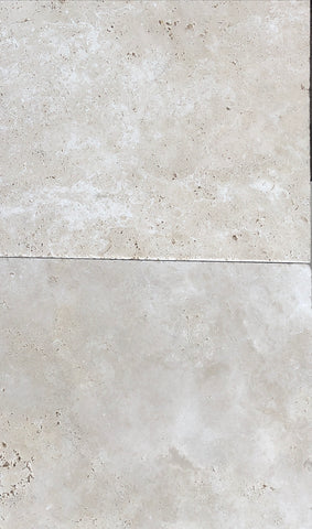 Travertine Ivory Premium Tumbled Pavers 600x600x30 per m2